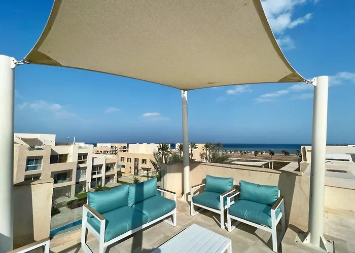 Homestyle 3br Penthouse Pool & View Hurghada